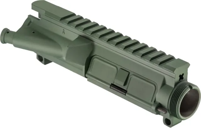 WMD Guns AR-15 A3/A4 Upper Receiver Forged w/M4 Feed Ramps NiB-X Jesse James Green 1-NIBXURF-Jesse James Green - Upper Receiver for AR-15 - view 1