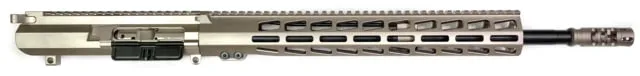 WMD Guns Upper Assembly Billet .308 Carbine MLOK HG 15in 18in Barrel NiB-X Nickel - Upper Receiver for AR-15, vista 1