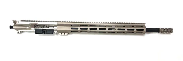 WMD Guns Upper Assembly Billet AR-15 .224 MLOK HG 15in 18in Barrel NiB-X Nickel - Upper Receiver for AR-15 - view 1