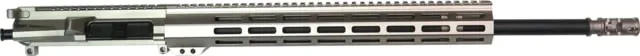 WMD Guns Upper Assembly Billet AR-15 .224 MLOK HG 15in 20in Barrel NiB-X Nickel - Upper Receiver for AR-15 - view 1