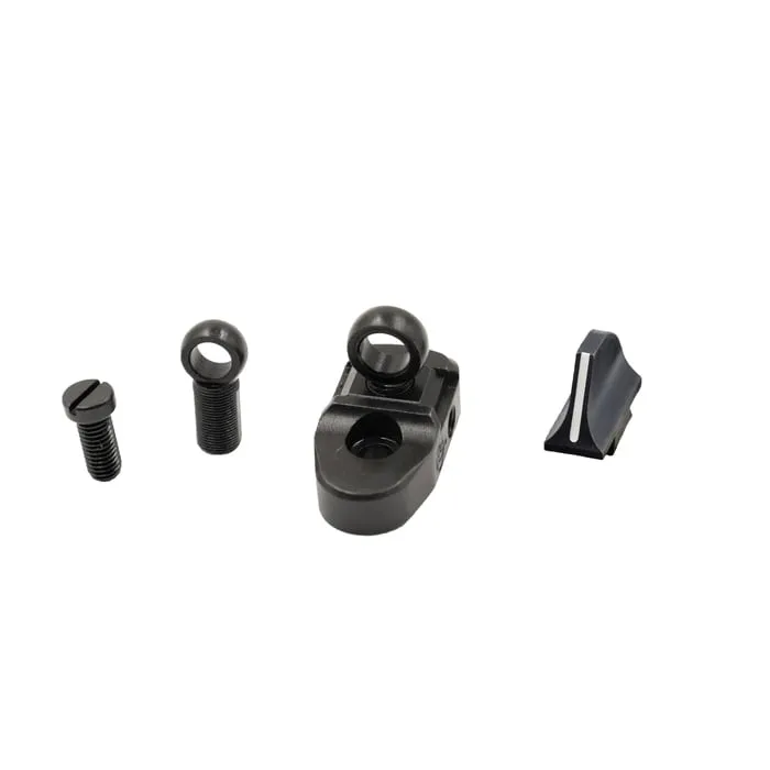 XS Sights Ghost Ring Sight, White Stripe, Fits Henry .45-70 with Round Barrel - Iron Sights for AR-15, vista 2