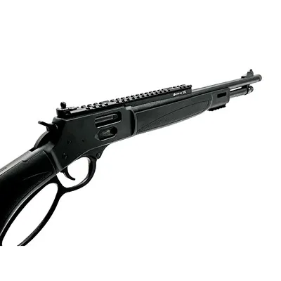 XS Sights Lever Rail Mount, Fits Henry .45-70 with Round Barrel, Anodized Finish, Black - Optic Mount - view 2