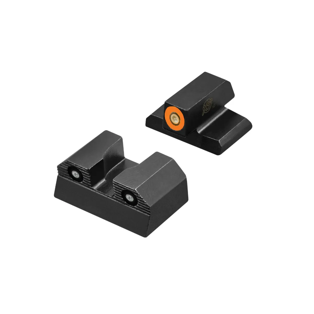XS Sights R3D 2.0 Night Sight Set - Front/Rear Green/Green Advanced Illumination for Tactical Shooting - GL-R201P-6N - Iron Sights for AR-15, vista 4