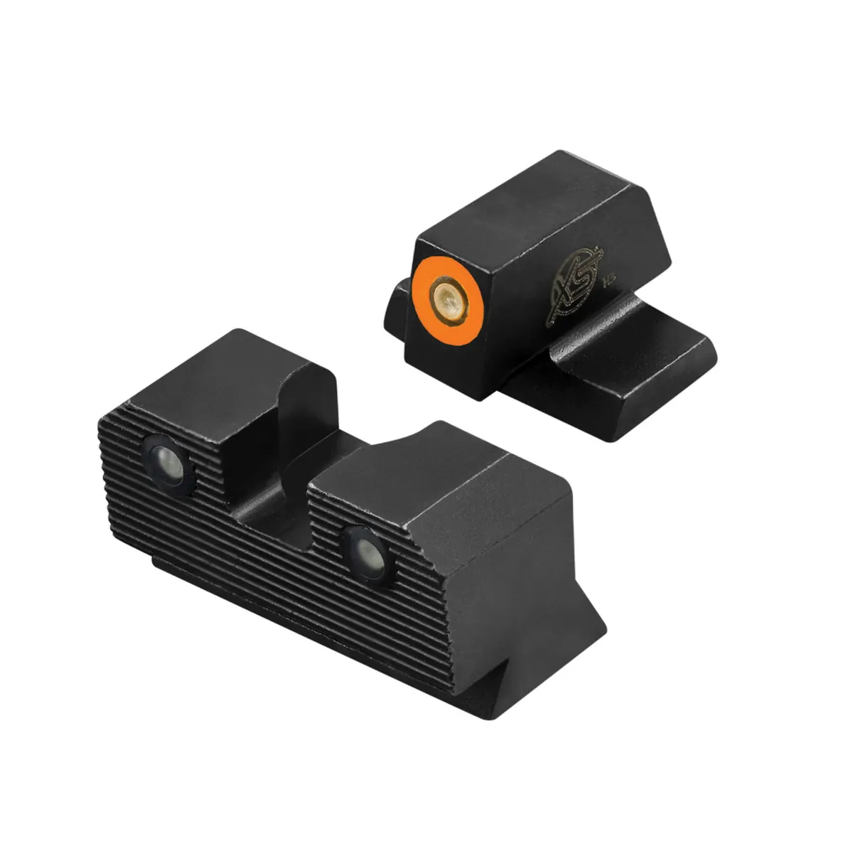 XS Sights R3D 2.0 Night Sight Set - Front/Rear Green/Green for High-Performance Visibility - GL-R204P-6N - Iron Sights for AR-15, vista 2