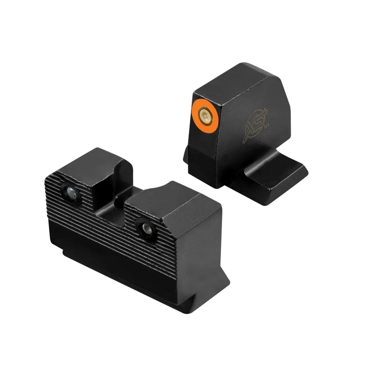 XS Sights R3D 2.0 Night Sight Set - Front/Rear Green/green for Precision and Clarity in Low Light - GL-R205P-6G - Iron Sights for AR-15, vista 1