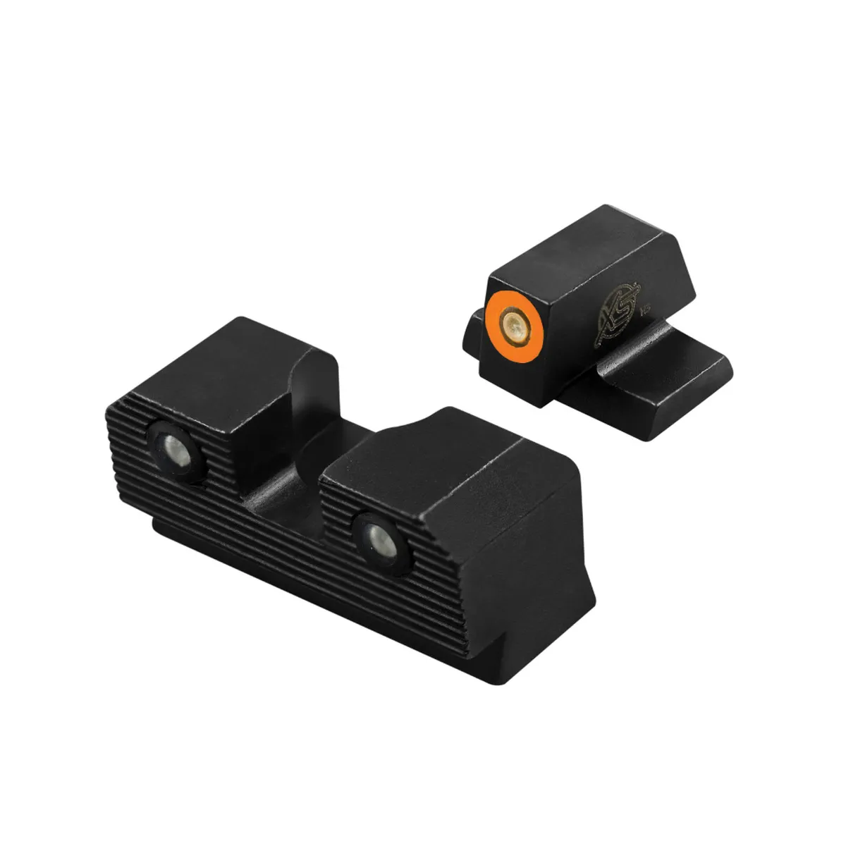 XS Sights R3D 2.0 Night Sight Set - Front/Rear Green/Green for Reliable Nighttime Accuracy - GL-R201P-6G - Iron Sights for AR-15 - view 2