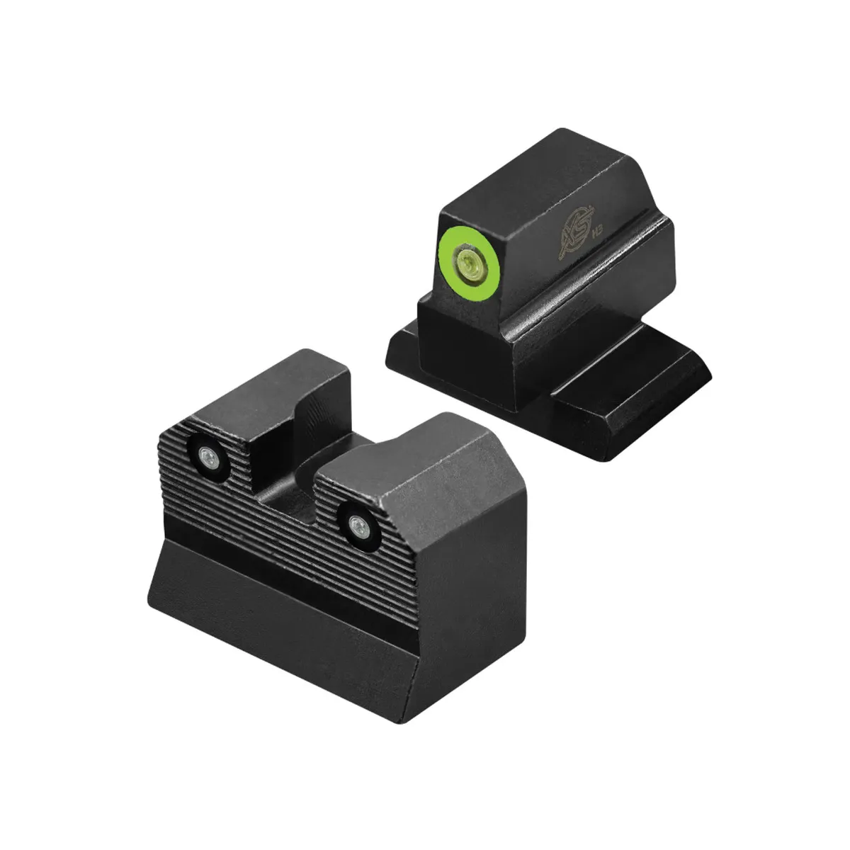 XS Sights R3D 2.0 Night Sight Set - Front/Rear Green/Green for Tactical Accuracy - GL-R202P-6G - Iron Sights for AR-15 - view 5