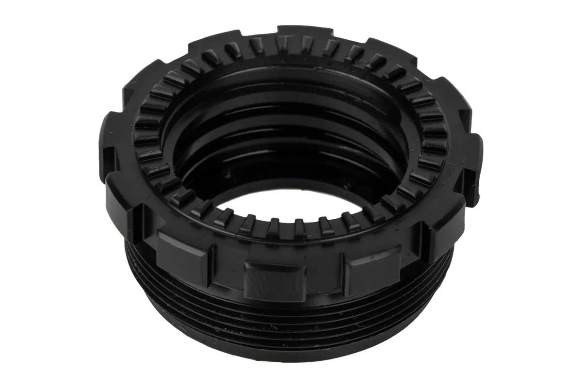 Yankee Hill Machine Co Kurz QD Adapter, Titanium, 1-3/8-24 Rear Mounting Threads, Black - Muzzle Device for AR-15, vista 1