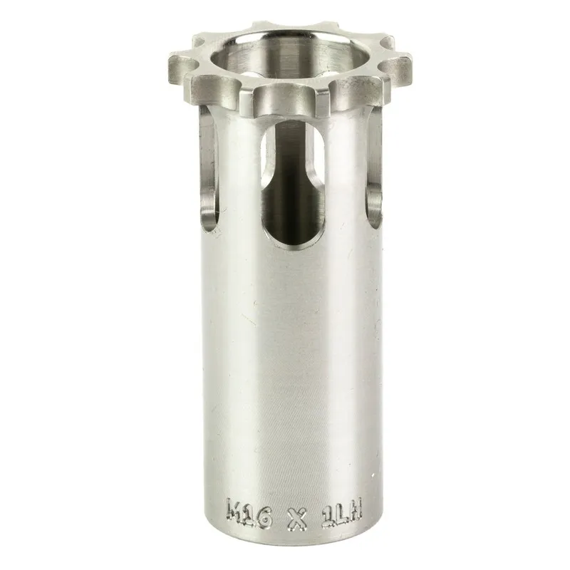 YANKEE HILL MACHINE CO Nielsen 45 Cal M16x1LH Stainless Steel Pistons (YHM-2062-ML) - Muzzle Device for AR-15, vista 1