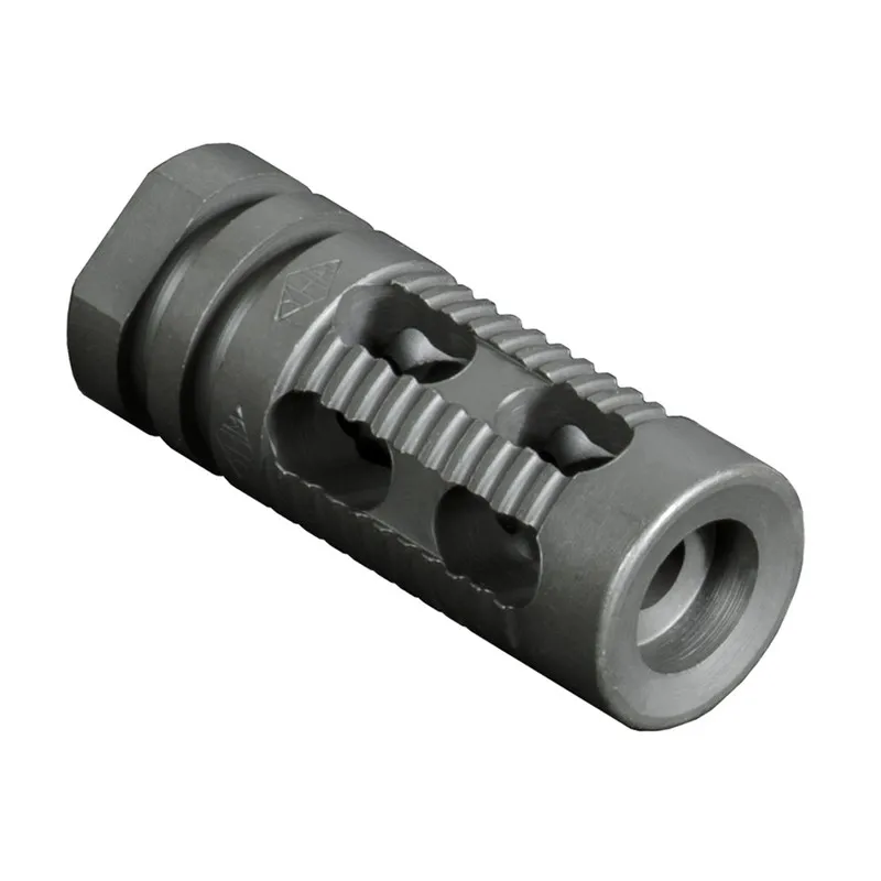 Yankee Hill Machine Co Phantom Muzzle Brake, Smooth, 1/2x28, Fits AR Rifles, Black - YHM-28-5M2 - Muzzle Device for AR-15 - view 1