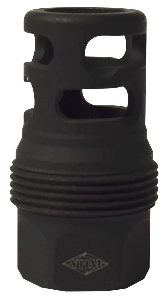 Yankee Hill Machine Company SRX Short Brake 11/16-24 - Muzzle Device for AR-15, vista 1