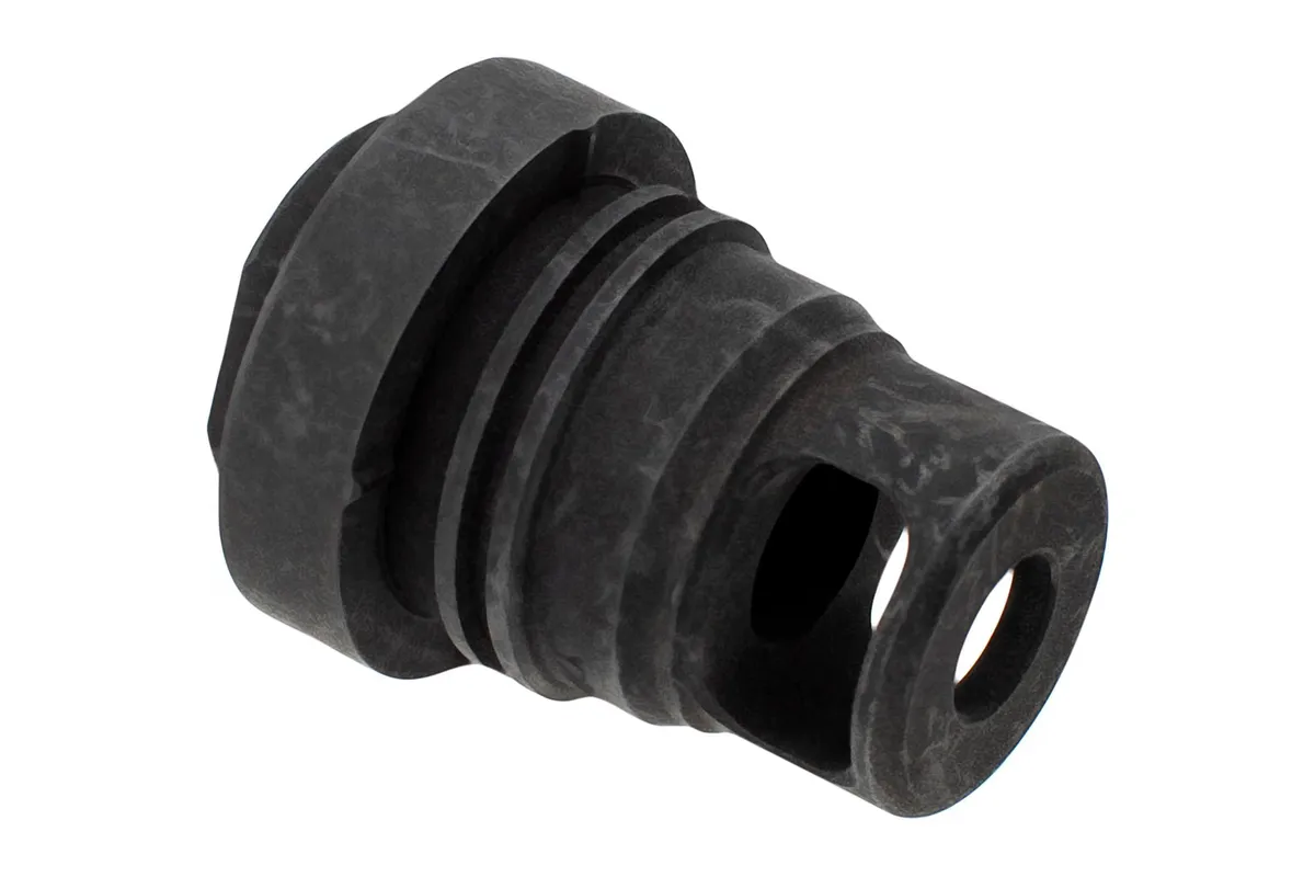Yankee Hill Machine Mini Phantom Qd Muzzle Brake - 1/2x28 - Muzzle Device for AR-15, vista 1