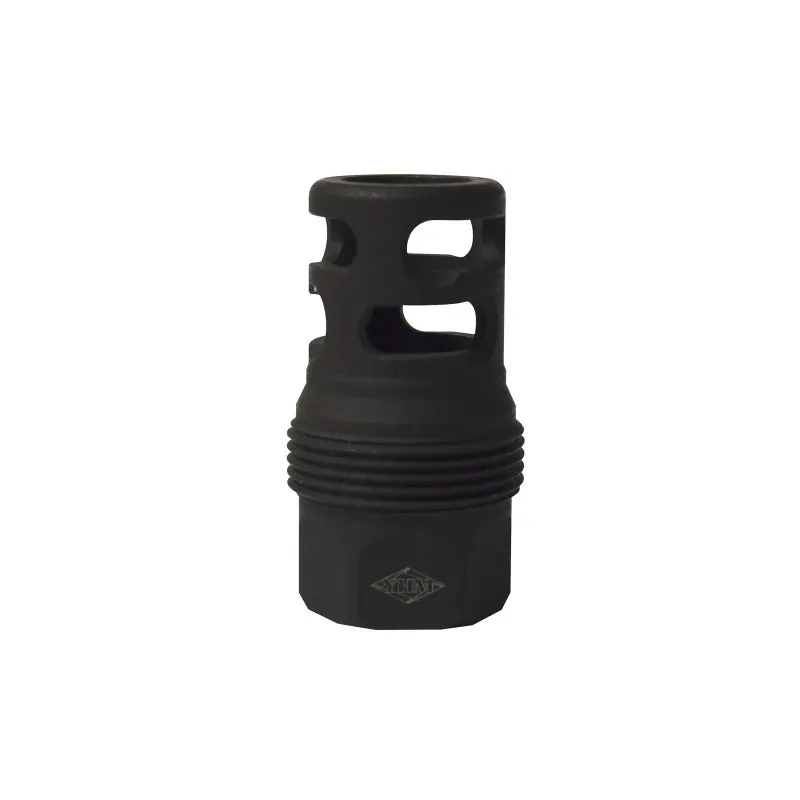 Yankee Hill Machine sRx Muzzle Brake, 5/8-24, Black Oxide Finish - YHM4405MB24 - Muzzle Device for AR-15, vista 1