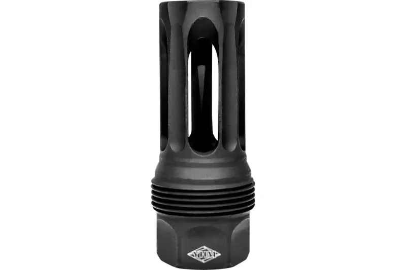 Yankee Hill Machine sRx Short Flash Hider 5/8"-24 tpi, Black - YHM-4445-24 - Muzzle Device for AR-15, vista 2