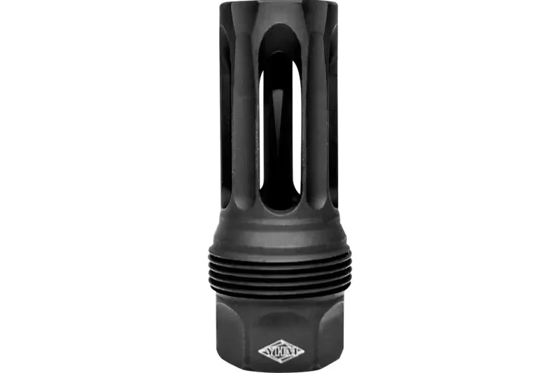 Yankee Hill Machine sRx Short Flash Hider - 5/8"-32 tpi, Black Stealth - YHM-4445-32 - Muzzle Device for AR-15 - view 2