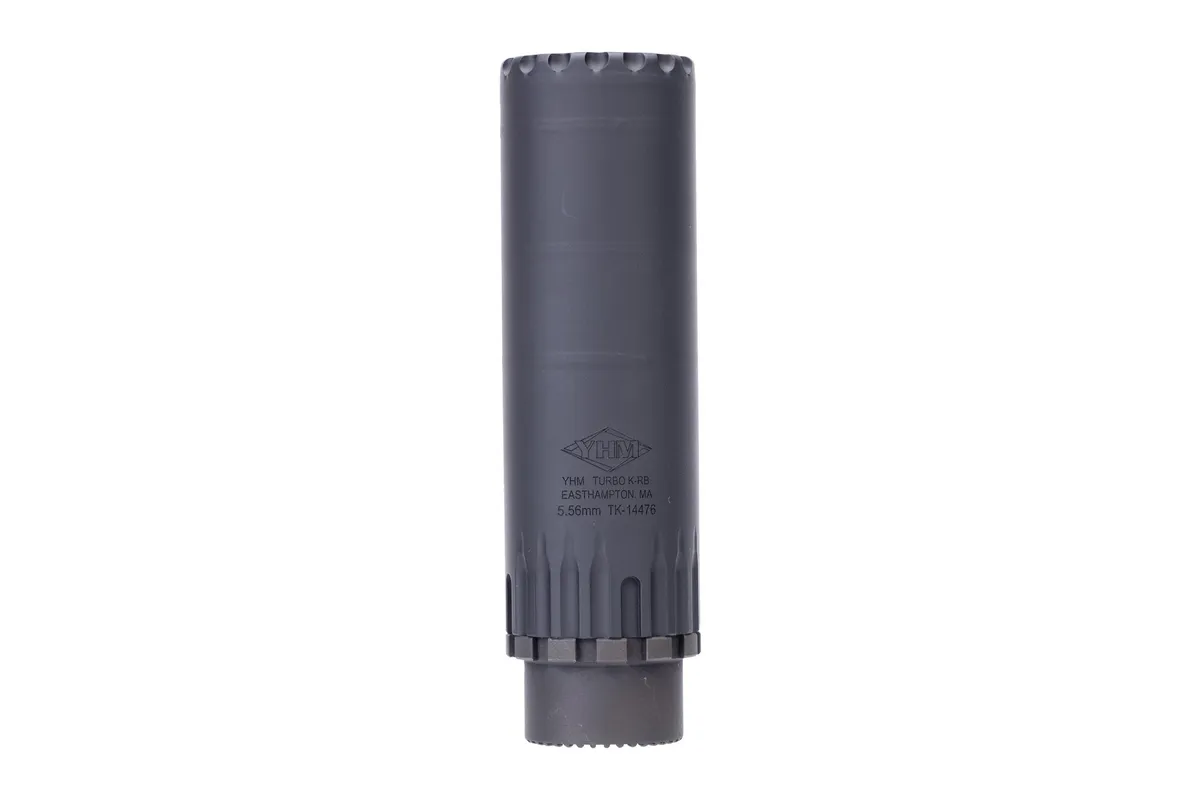 Yankee Hill Machine Turbo K-RB 5.56 Suppressor with QD Muzzle Brake - Muzzle Device for AR-15, vista 2