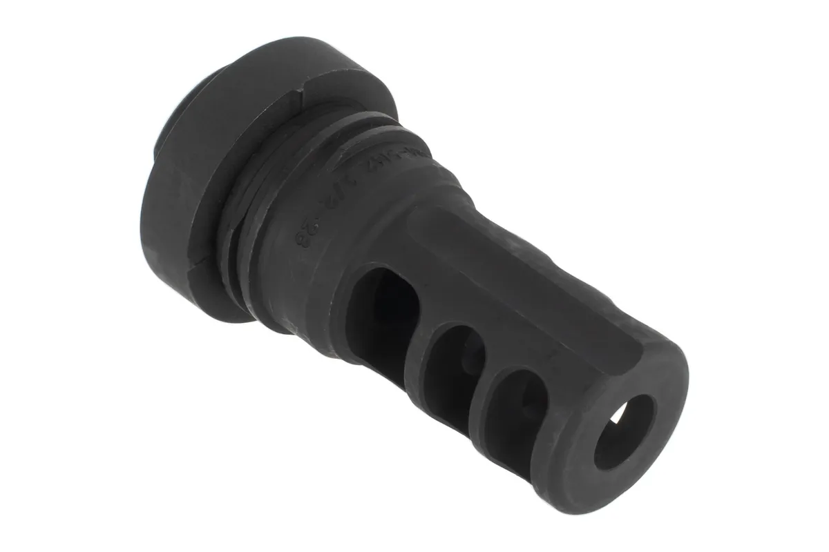 Yankee Hill Machine Yhm Muzzle Brake Phantom 5.56 Quick Detach Mount 1/2 Inch-28 - Muzzle Device for AR-15 - view 2