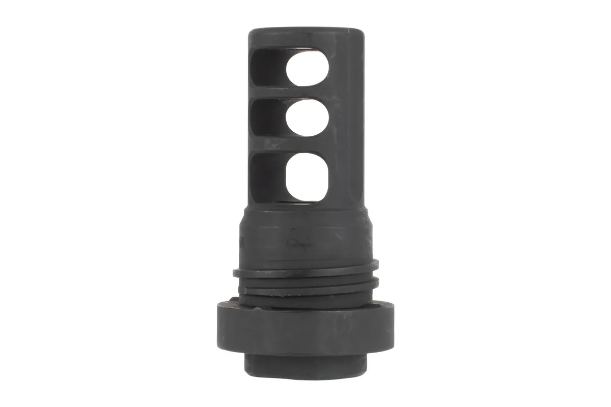 Yankee Hill Machine Yhm Muzzle Brake Phantom 5.56 Quick Detach Mount 1/2 Inch-28 - Muzzle Device for AR-15 - view 3