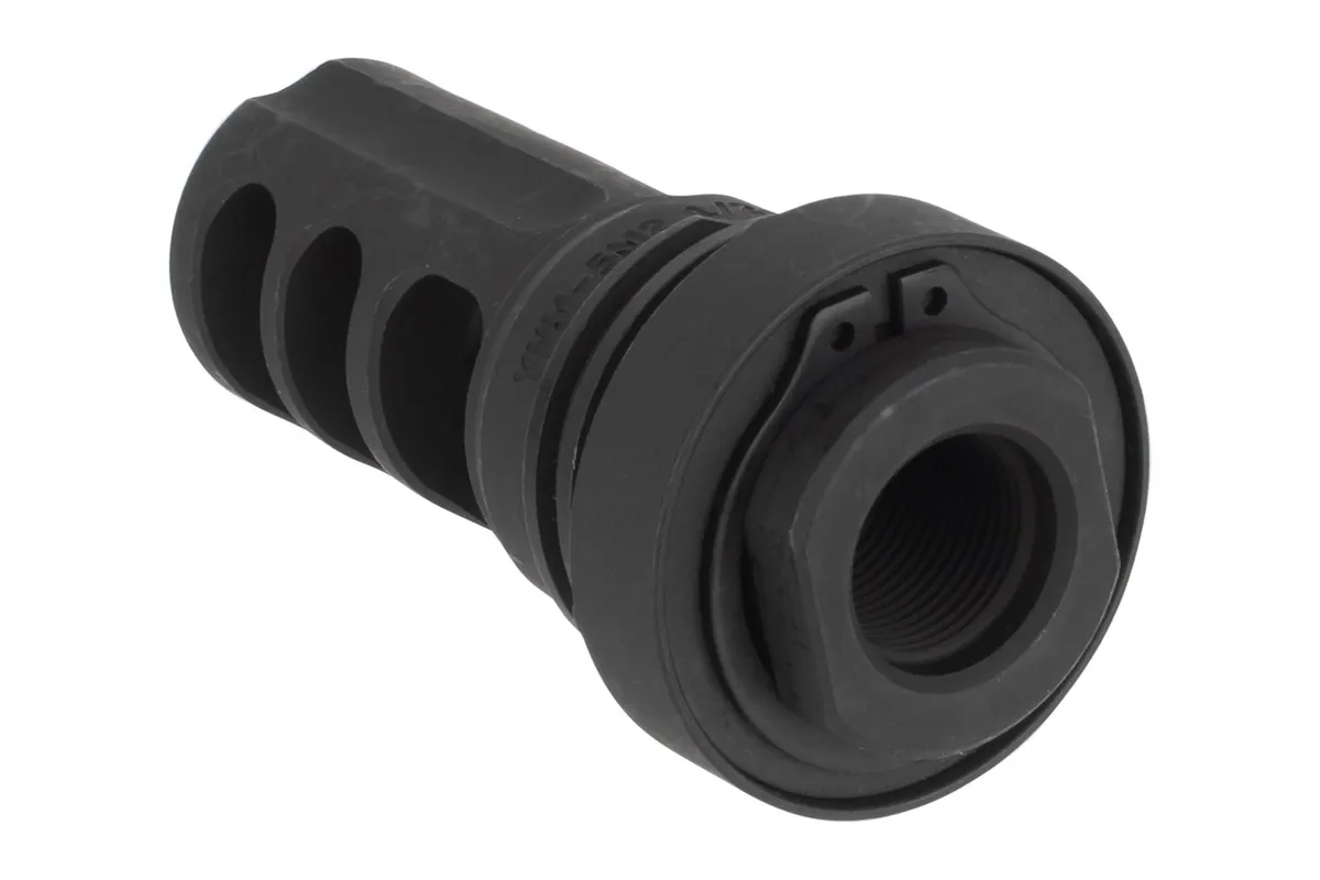 Yankee Hill Machine Yhm Muzzle Brake Phantom 5.56 Quick Detach Mount 1/2 Inch-28 - Muzzle Device for AR-15 - view 4
