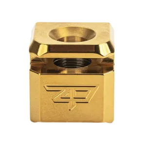 Zaffiri Precision Blowhole Compensator Fits Glock G17/G19/G34, Gold - Premium Compensator for Glock - ZP.COMP.G - Muzzle Device for AR-15 - view 1