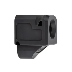 Zaffiri Precision Blowhole Compensator Fits Glock G43/G43X/G48, Black - Optimal Compensator Fits Glock - ZP.COMP.43.BN - Muzzle Device for AR-15, vista 1