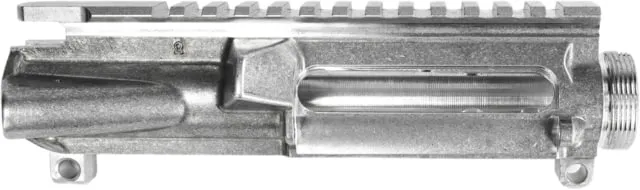 ZRODelta Forged 7075 A4 Upper Receiver Unfinished White Silver Small - Upper Receiver for AR-15 - view 1