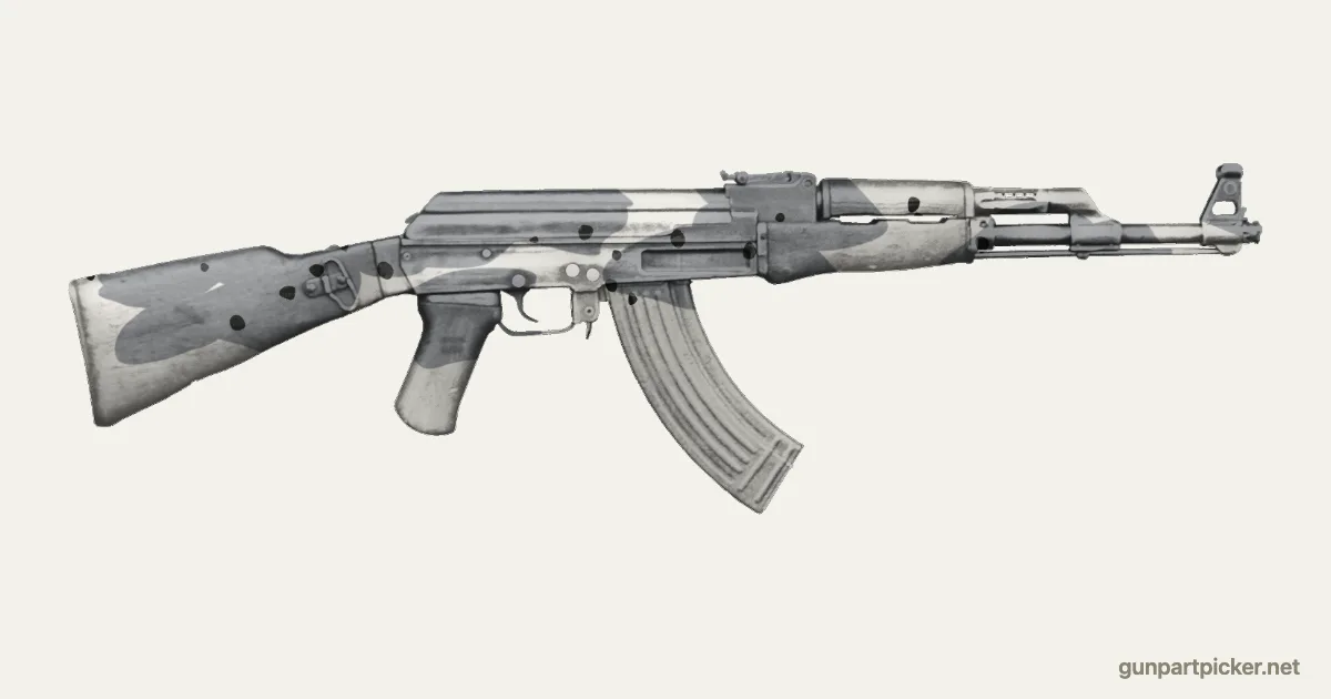 Arctic en aerosol para AK-47, camuflaje de MW2, pintado con colores de camuflaje Krylon