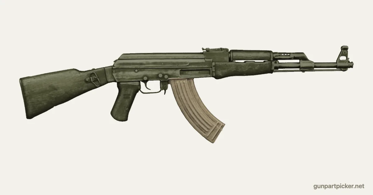 Verde OD, cargador tostado en aerosol para AK-47, pintado con colores de camuflaje Krylon