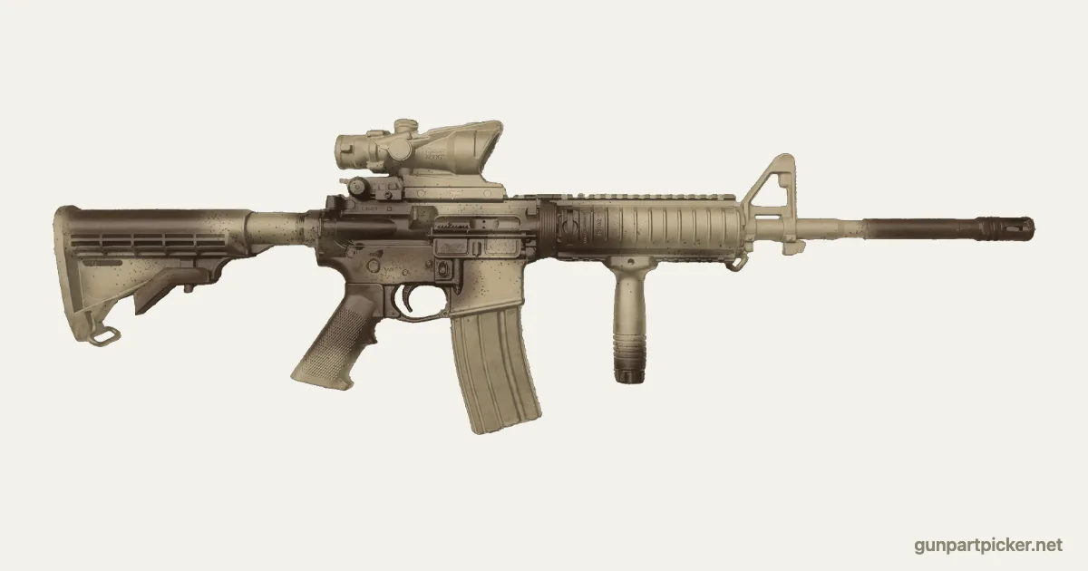 Manchas desérticas en aerosol para AR-15, pintado con colores de camuflaje Krylon