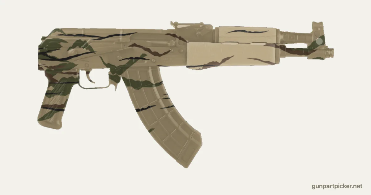 Rayas de tigre en aerosol para Draco, pintado con colores de camuflaje Krylon