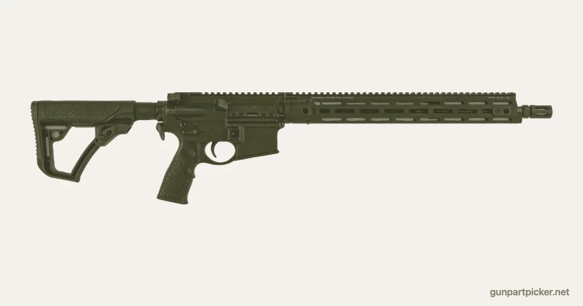 Verde OD, cargador tostado en aerosol para DD M4 V7, pintado con colores de camuflaje Krylon