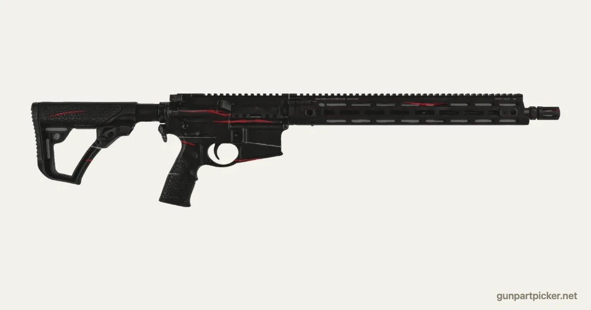 Redline en aerosol para DD M4 V7, camuflaje de CS2, pintado con colores de camuflaje Krylon