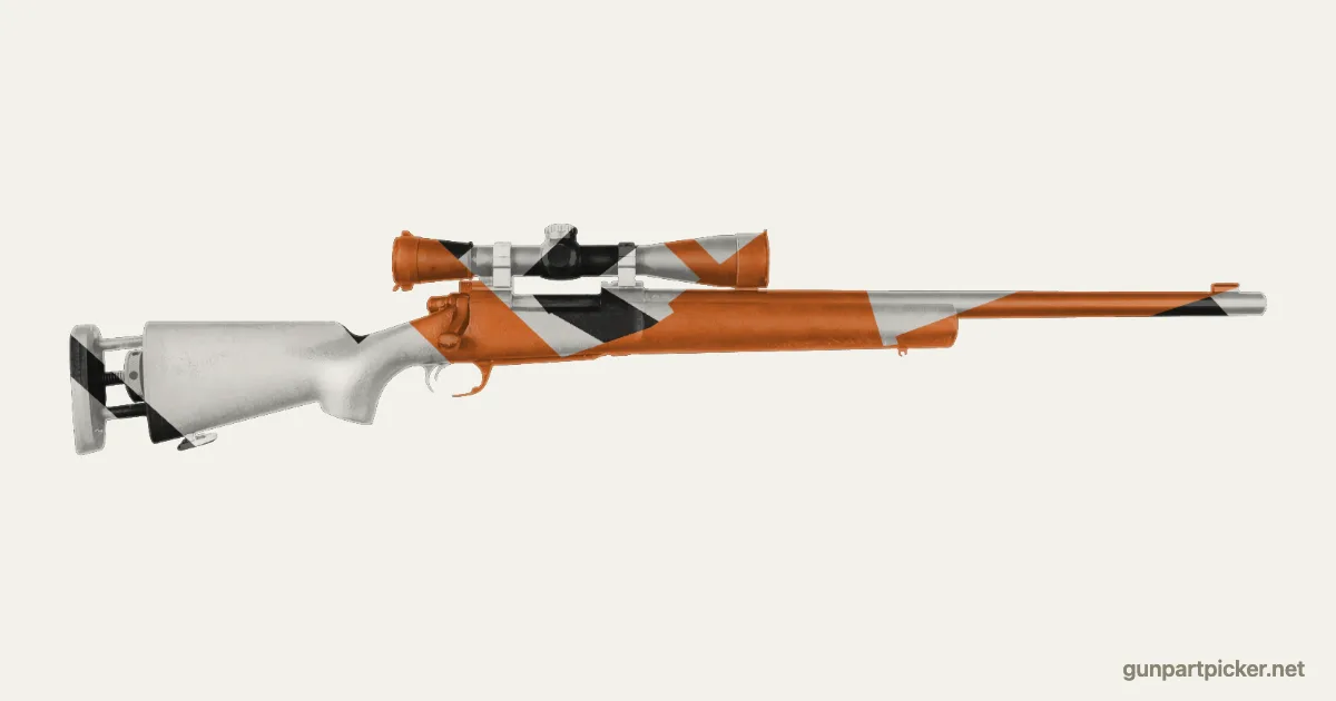 Asiimov en aerosol para M24, camuflaje de CS2, pintado con colores de camuflaje Krylon