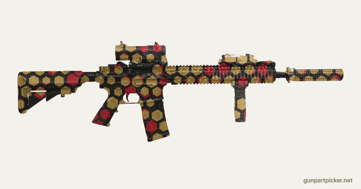 Dragon en aerosol para Block II, camuflaje de Black Ops 2, pintado con colores de camuflaje Krylon
