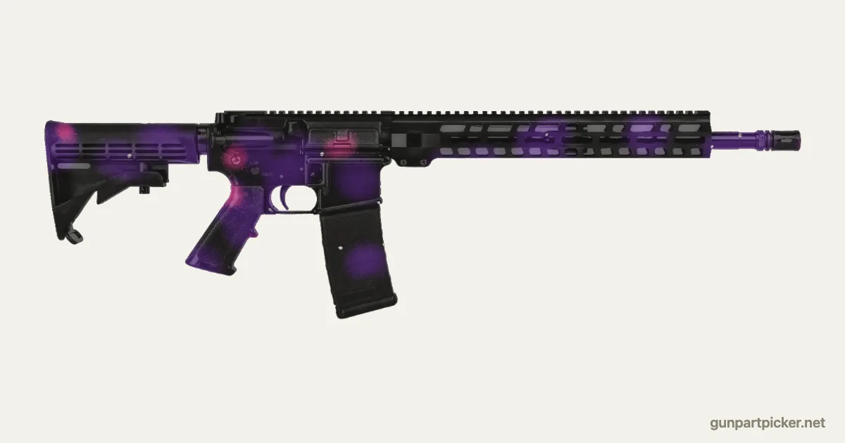 Dark Matter en aerosol para PSA PA-15, camuflaje de Black Ops 3, pintado con colores de camuflaje Krylon