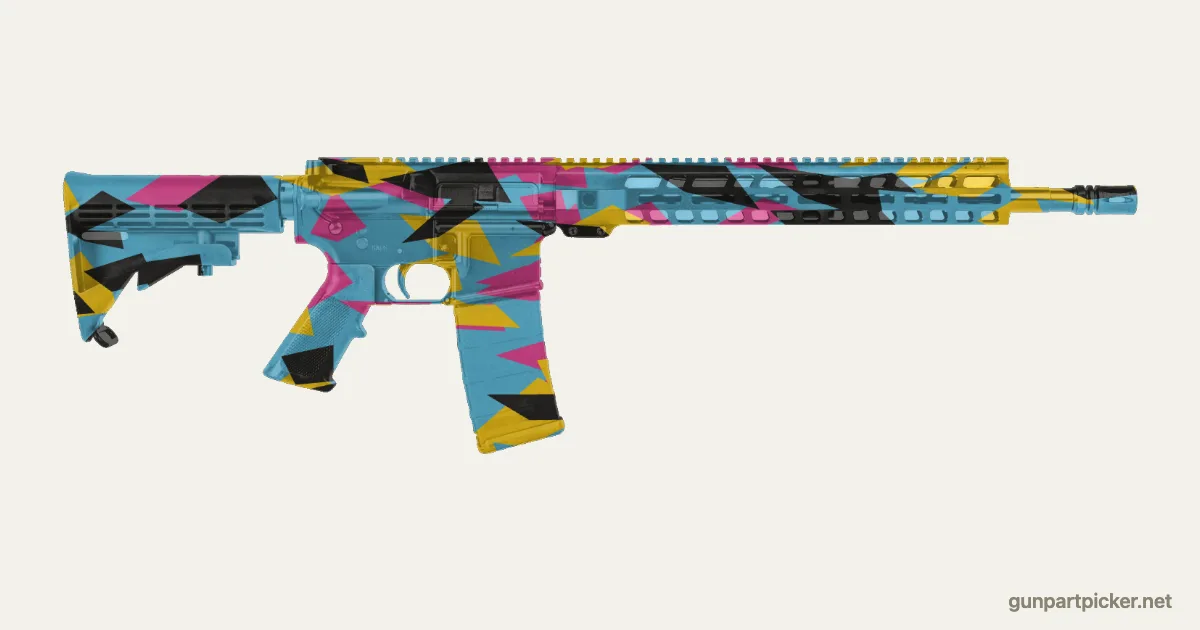 Hyper Beast en aerosol para PSA PA-15, camuflaje de CS2, pintado con colores de camuflaje Krylon