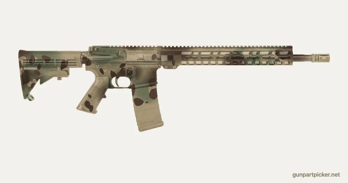 Multiterreno en aerosol para PSA PA-15, pintado con colores de camuflaje Krylon